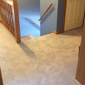 Carpet installation by Heritage Carpet and Flooring